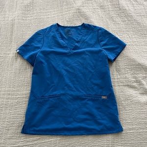 💙EUC Figs Royal Blue Casma Scrub Top, Small💙